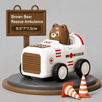 Press & Go Animal Airplane & Truck Toy for Kids