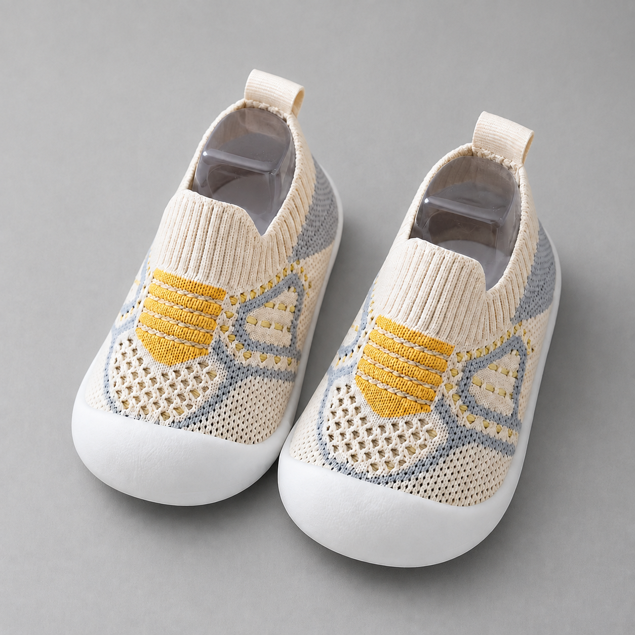 Soft Knit Anti-Slip Baby Sock Shoes for First Steps