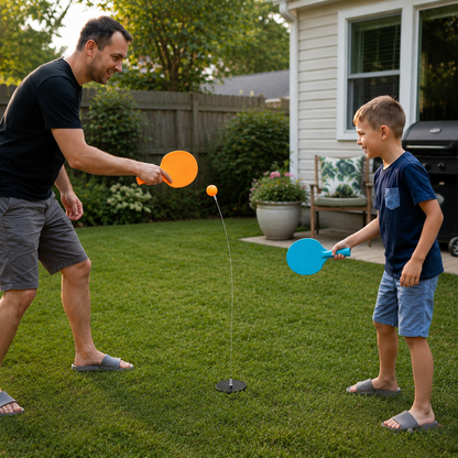 Interactive Light-Up Table Tennis Game for Kids