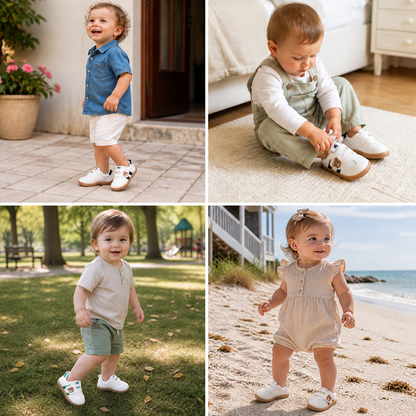 Breathable Baby & Toddler First Walking Shoes – Soft Sole & Non-Slip