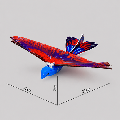 Remote Control Flapping-Wing Flying Bird Toy for Kids