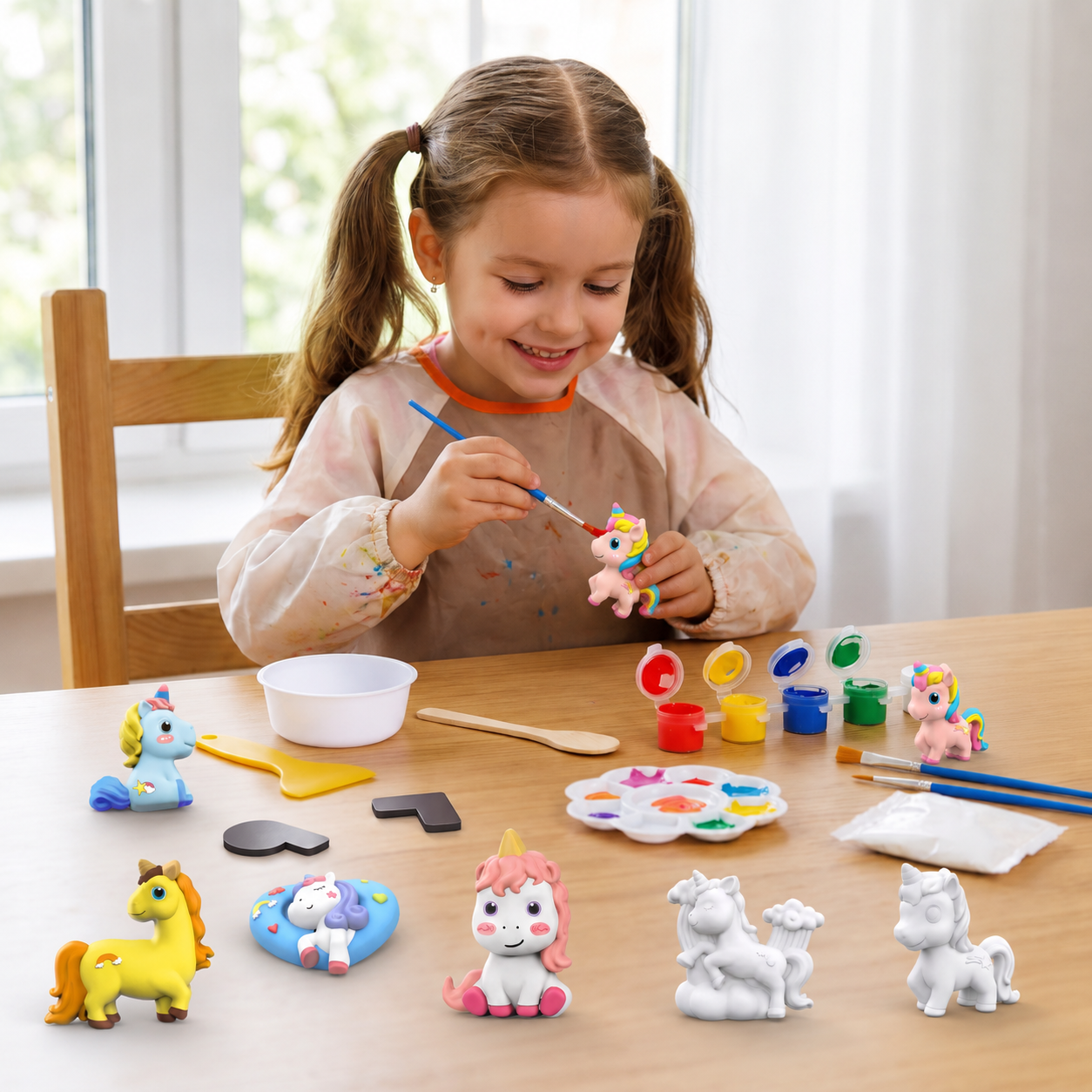 DIY Animal Plaster Painting Kit – Mold, Paint & Create Craft Set for Kids