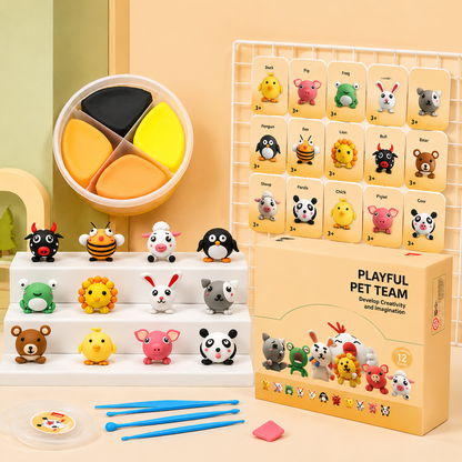DIY Air Dry Clay Craft Kits for Kids