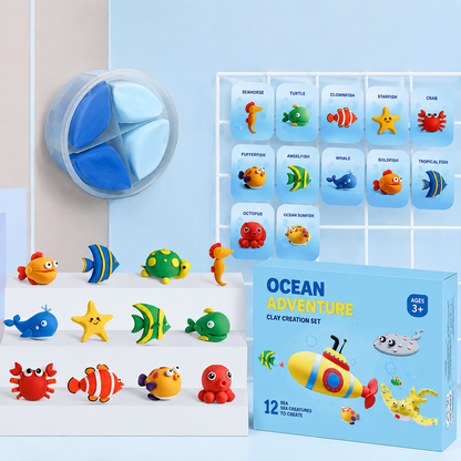 DIY Air Dry Clay Craft Kits for Kids