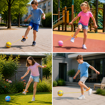 Interactive Skip Ball Ankle Swing Toy for Kids