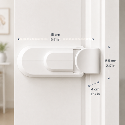 No-Drill Child Safety Door Lock