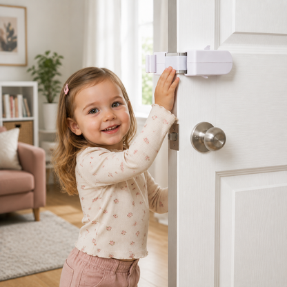 No-Drill Child Safety Door Lock