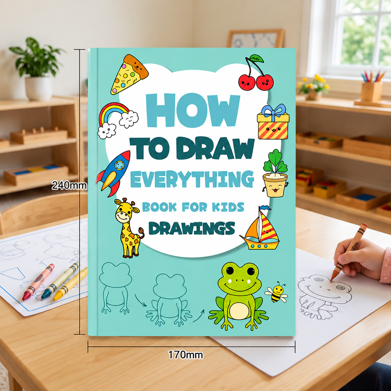 Montessori How to Draw Activity Book – Step-by-Step Learning & Drawing Practice