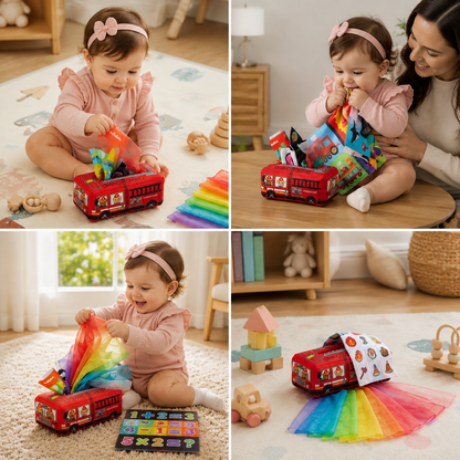 Montessori Magic Tissue Box – Sensory Learning Toy for Babies