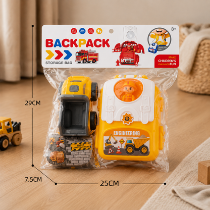 3-in-1 Backpack Playset for on the Go