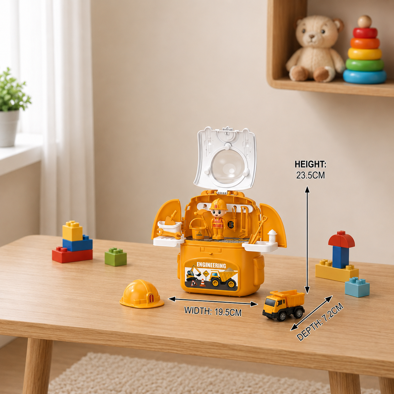 3-in-1 Backpack Playset for on the Go