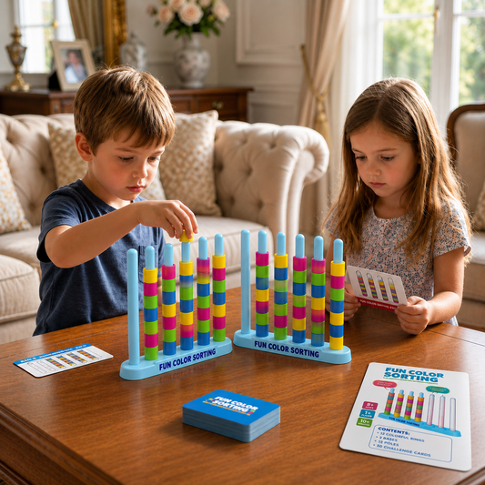 Color Stack Challenge – Fast-Paced Color Matching Party & Family Game