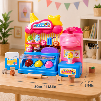 DIY Ice Cream Clay Maker Playset