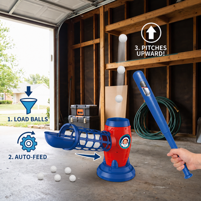 Kids Electronic Baseball Pitching Machine