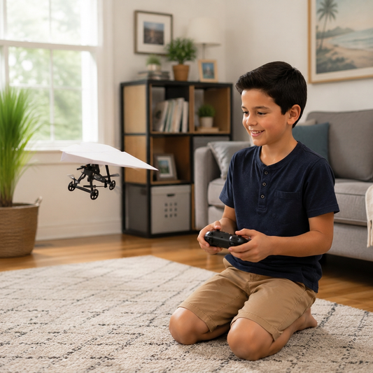 DIY Remote Control Paper Airplane Kit