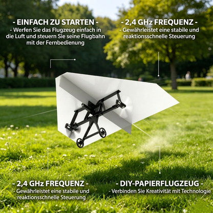 DIY Remote Control Paper Airplane Kit