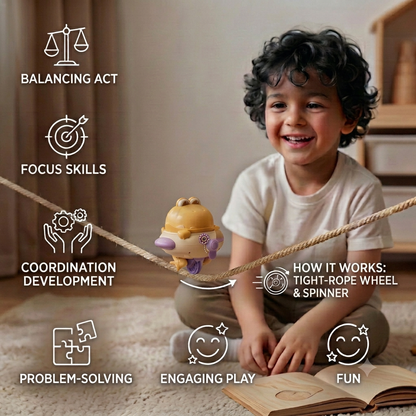 Dino Balance Spinner Toy for Kids