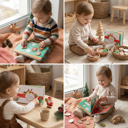 Montessori Christmas Busy Book