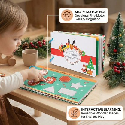 Montessori Christmas Busy Book