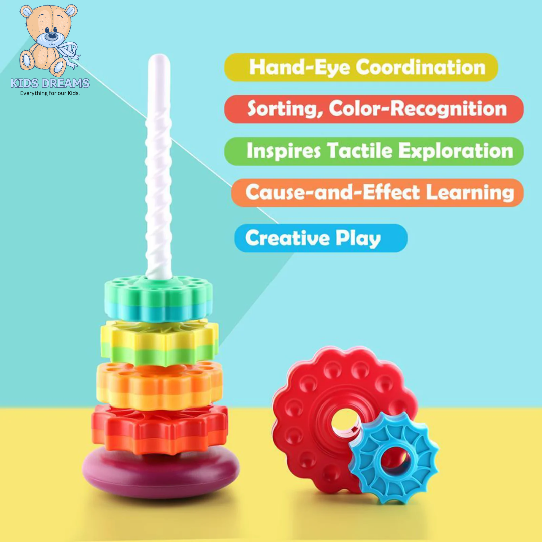 SpinBow - Child's Fun and Educational Color Tower