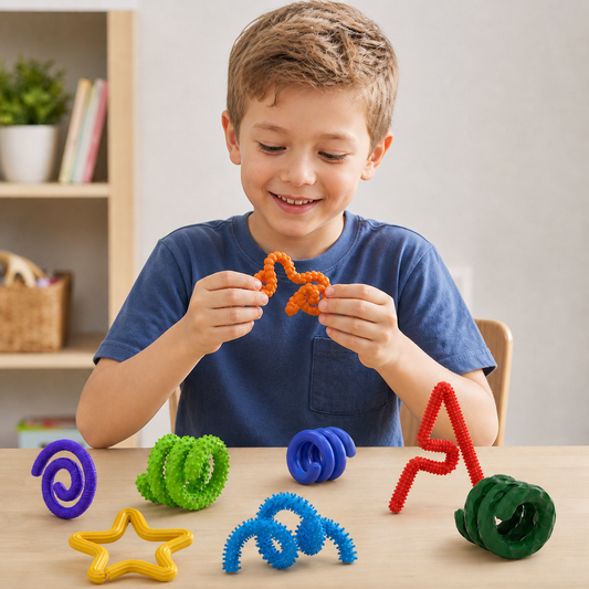 Sensory Fidget Sticks – Soothing Twisty Toys for Stress Relief