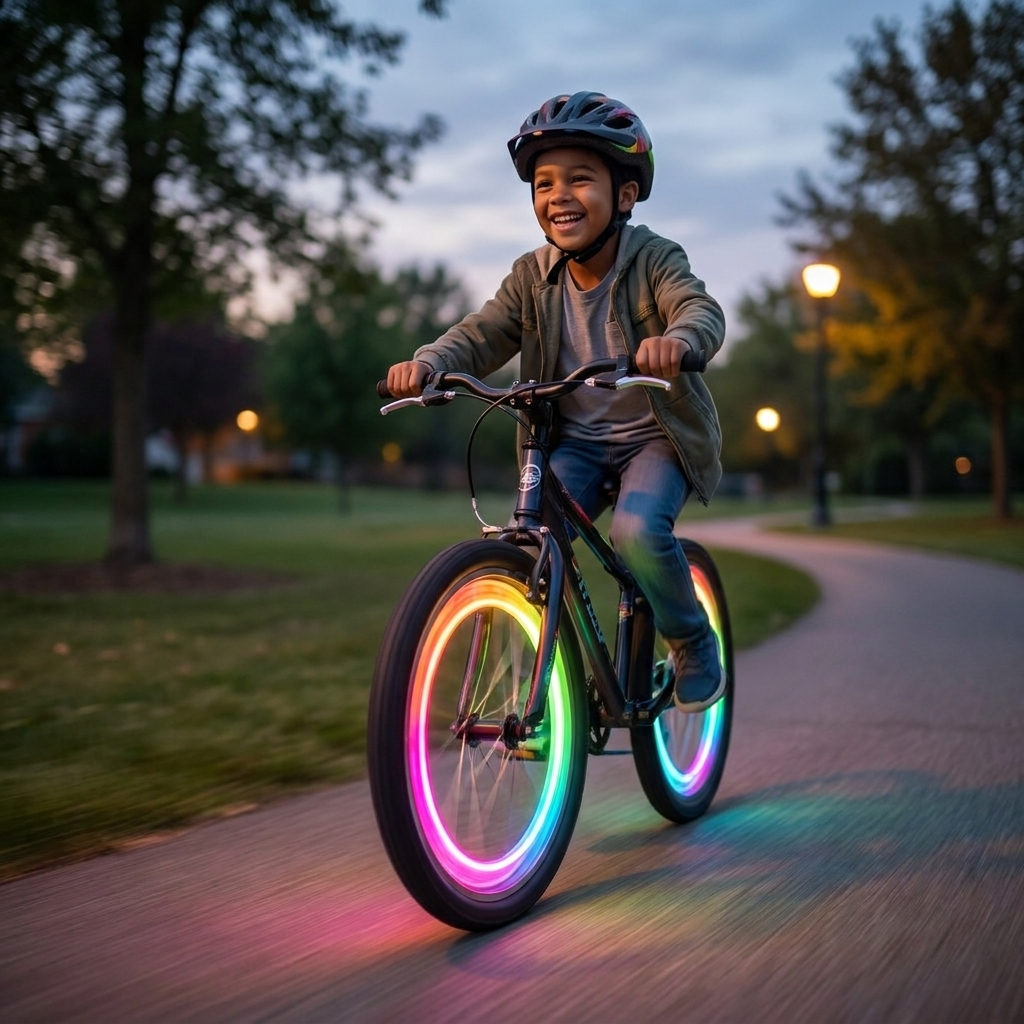 Colorful LED Bicycle Wheel Spoke Lights