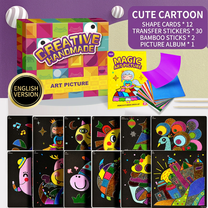 DIY Foil Art Craft Kit for Kids