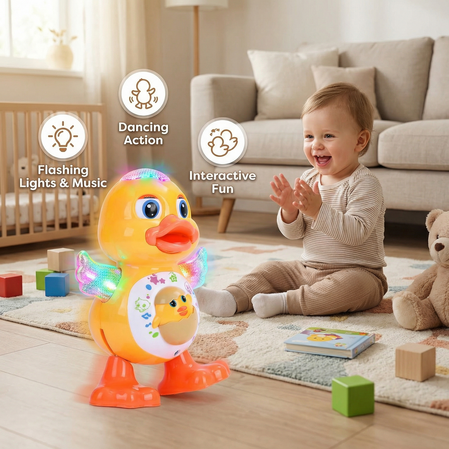 Dancing Baby Duck Toy