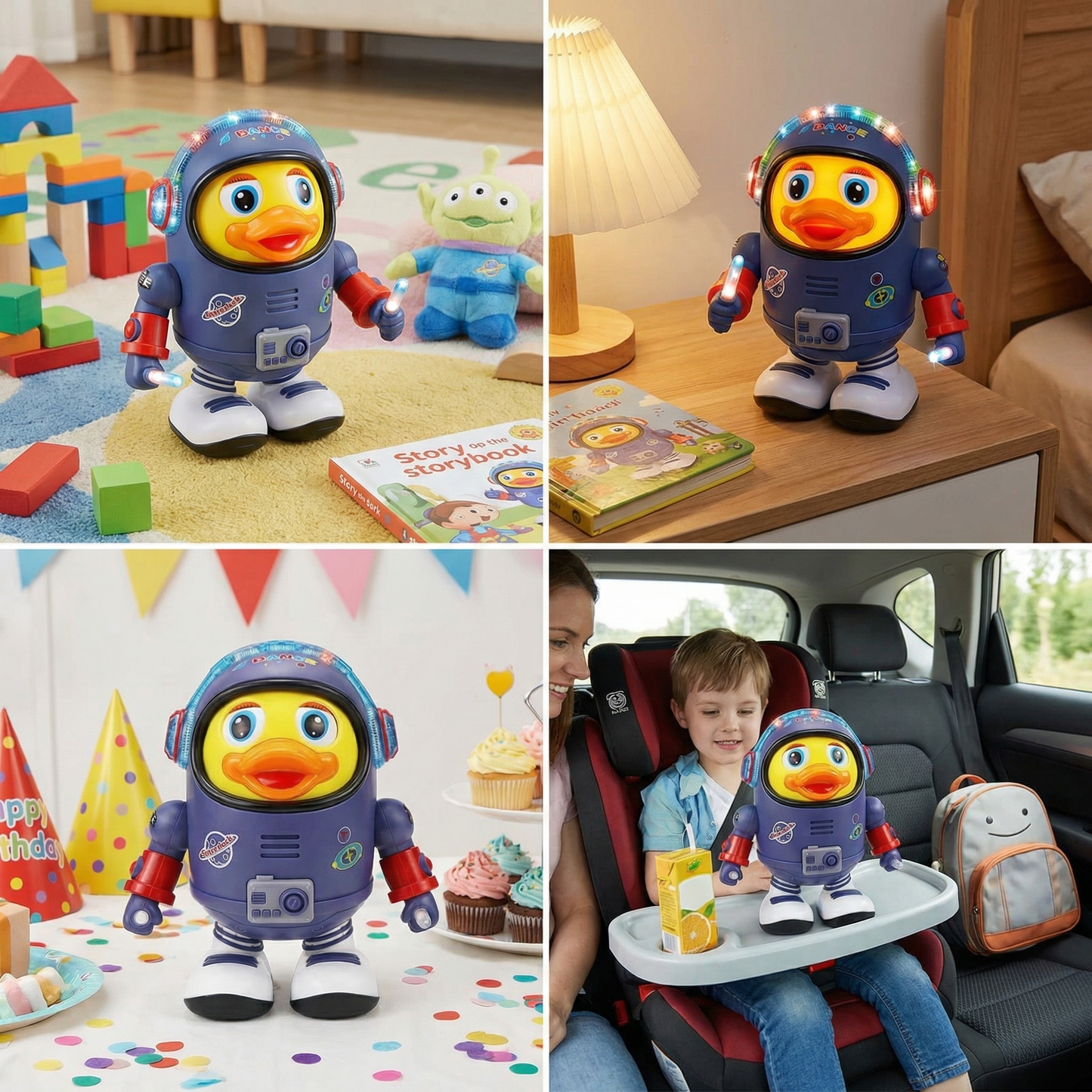 Dancing Astronaut Duck