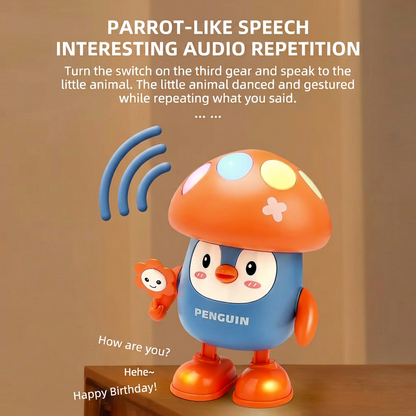 Interactive Talking & Dancing Penguin Toy with Music