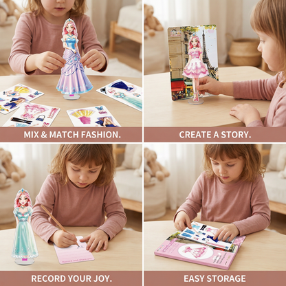 Magnetic Fashion Play Set for Children