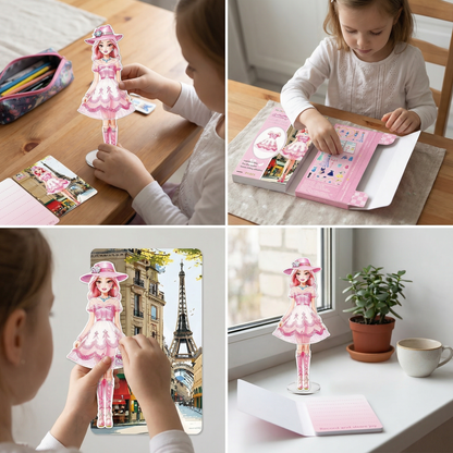 Magnetic Fashion Play Set for Children