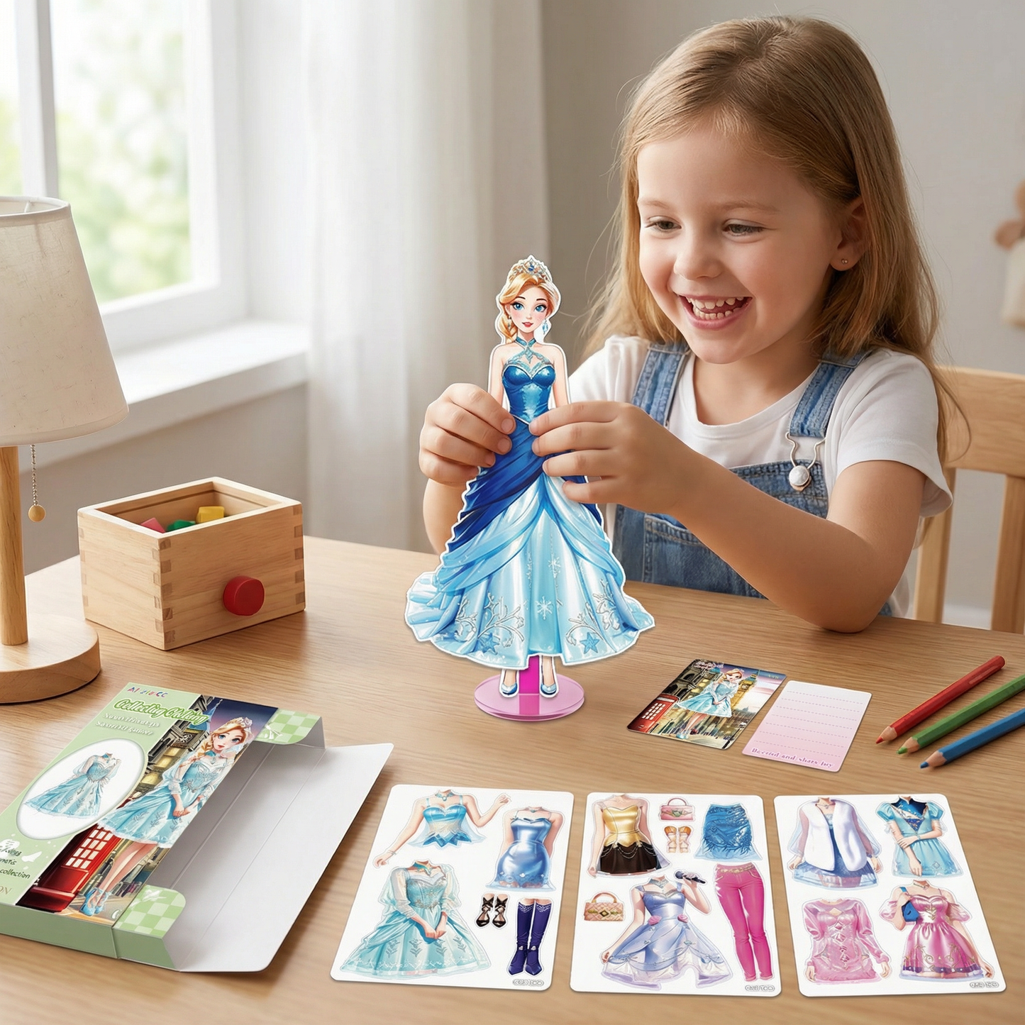 Magnetic Fashion Play Set for Children