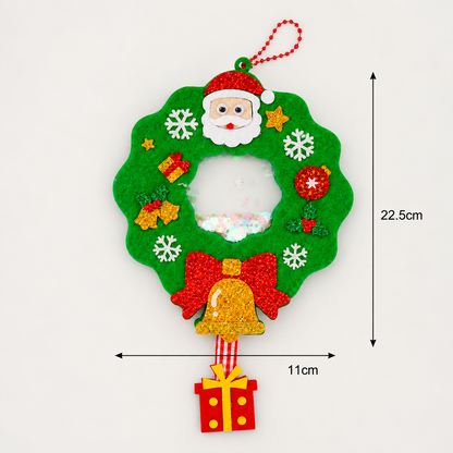 DIY Christmas Shaker Ornament Craft Kit for Kids