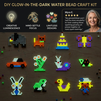 DIY Glow-in-the-Dark Water Bead Craft Kit
