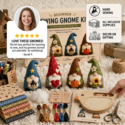 DIY Plush Sewing Kit – Make Your Own Cute Character