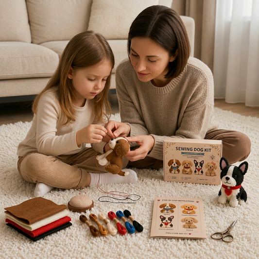 DIY Plush Sewing Kit – Make Your Own Cute Character