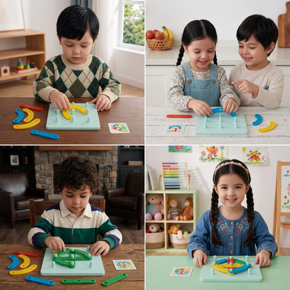 Educational Magnetic Letter & Number Building Set