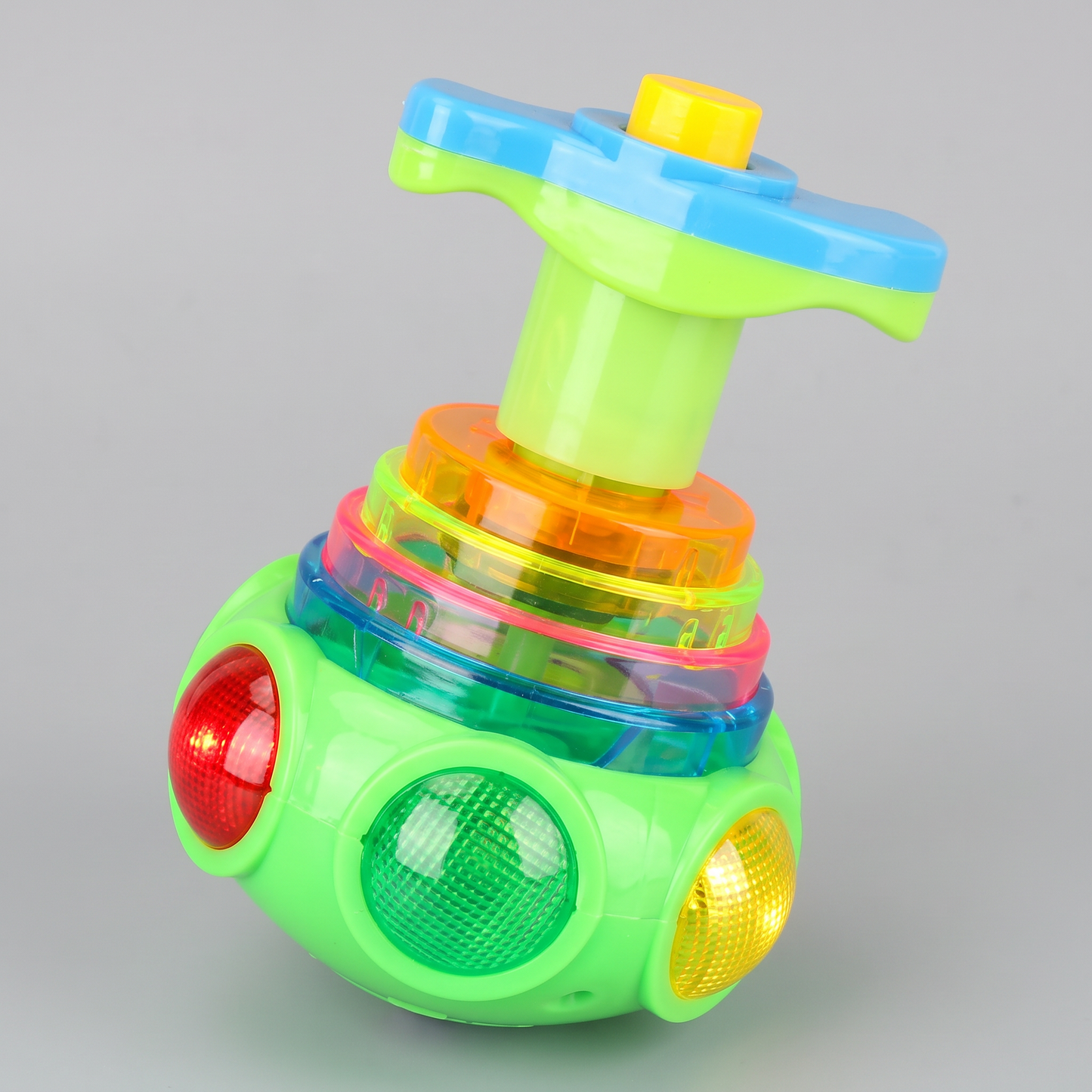 Interactive Light-Up Musical Spinning Top Toy for Kids