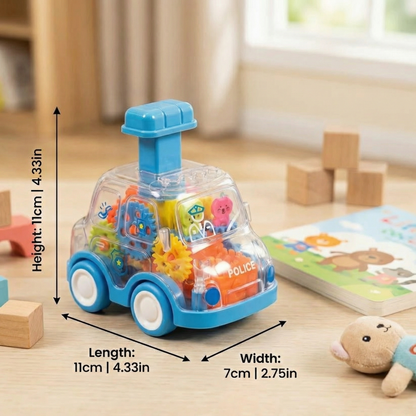 Push & Drive Colourful Gear Cars