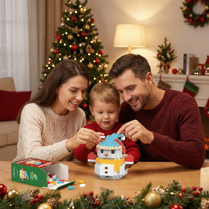 Building block Christmas figures – fun for the whole family