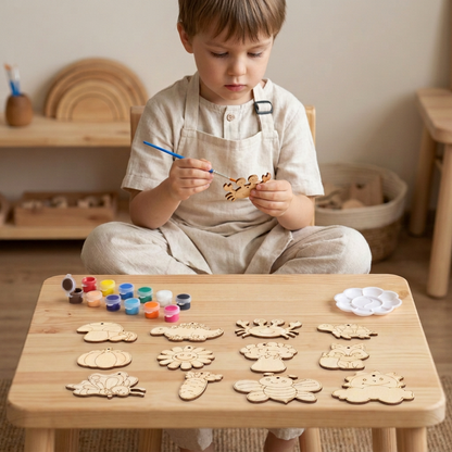 DIY Wooden Paint & Play Craft Kit for Kids