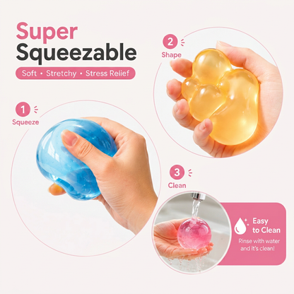Coconut Oil Stress Relief Squishy Ball