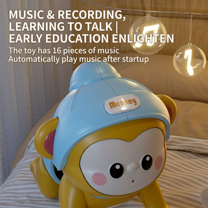 Interactive Crawling Baby Toy with Music & Voice Recording