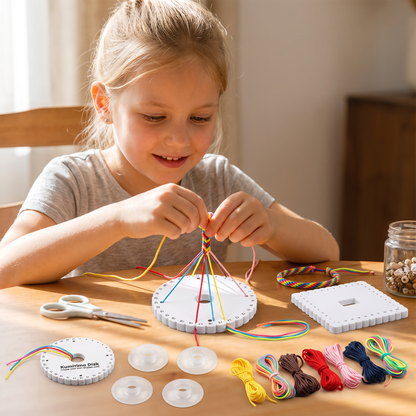 DIY Kumihimo Bracelet Making Kit for Kids