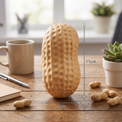 Jumbo Peanut Squishy Stress Toy