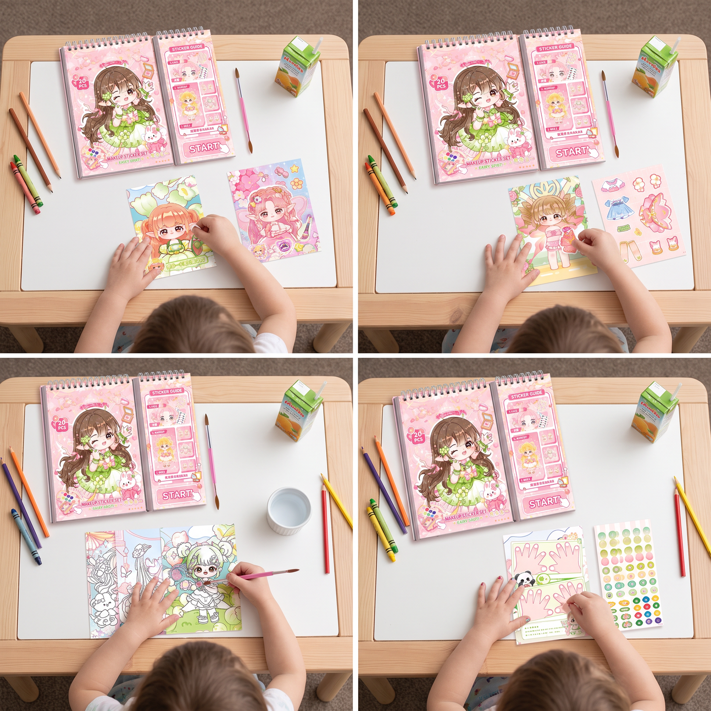 Princess Dress-Up Sticker Activity Book