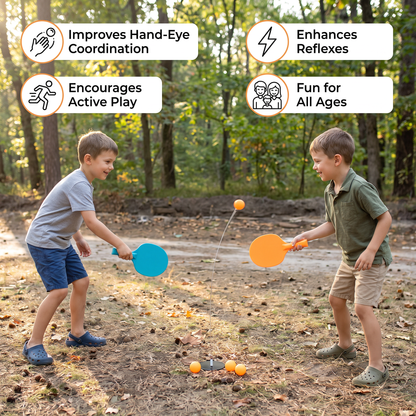 Interactive Light-Up Table Tennis Game for Kids