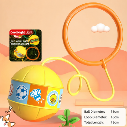 Interactive Skip Ball Ankle Swing Toy for Kids