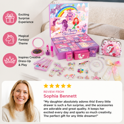 Unicorn & Princess Surprise Advent Calendar for Girls